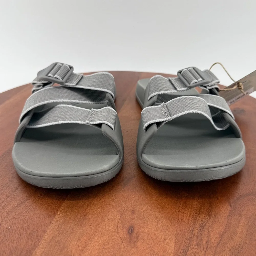 Chaco Mens Chillos Adjustable Slide Outskirt Gray Sport Sandals JCH108441 Size 8